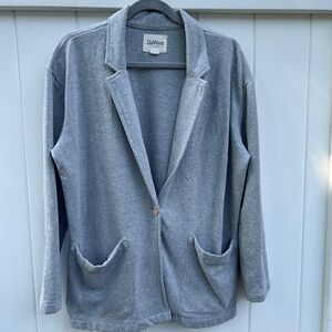 Upwest Hemp/Cotton sweatshirt blazer